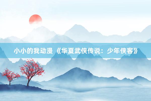 小小的我动漫 《华夏武侠传说：少年侠客》